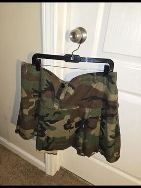 SHEIN Curve 3XL Tan Label Detail Top